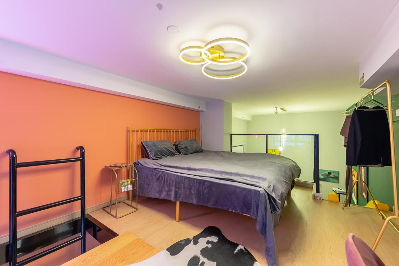 Loft Apartment With Slide Hammock With Movie Viewing Hangzhou Zewnętrze zdjęcie